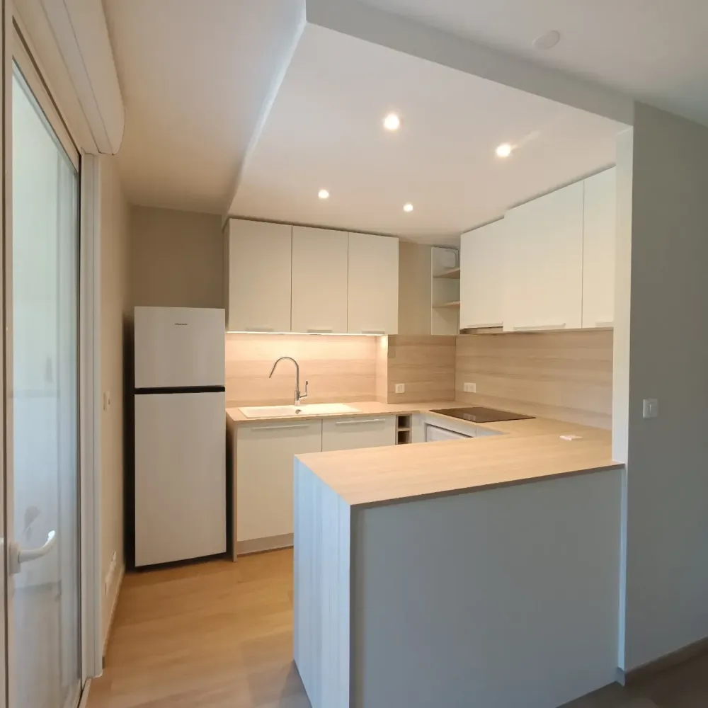 cuisine blanche sur mesure
